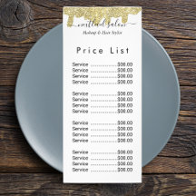 Holographic Signature Modern Glam Gold Glitter