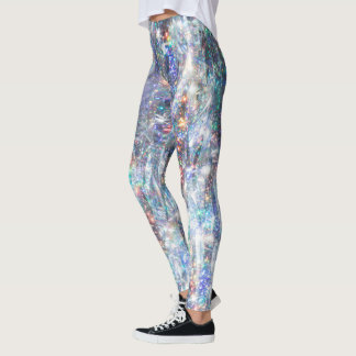 Holographic Sparkle Glitter  Leggings