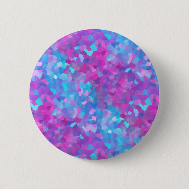 Holographic Sparkles Pattern 6 Cm Round Badge (Front)