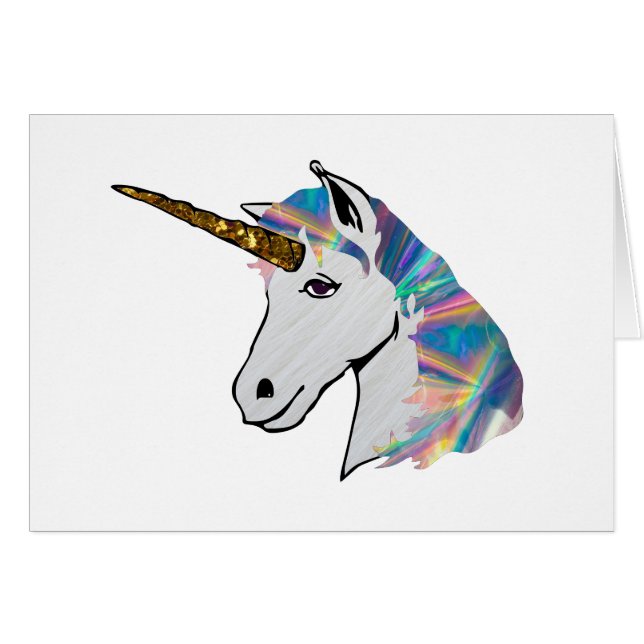 holographic unicorn (Front Horizontal)