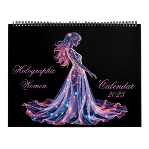 Holographic Women Calendar