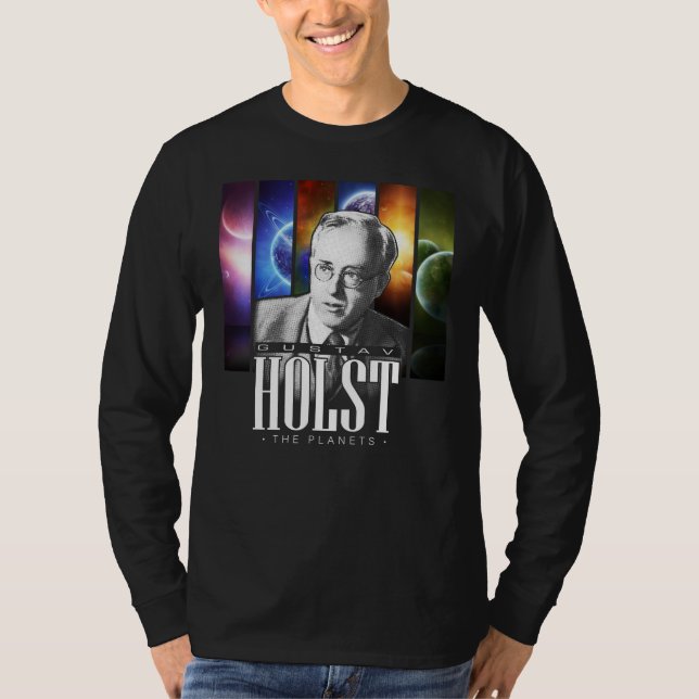 Holst T Shirt, Gustav Holst, The Planets T-Shirt (Front)