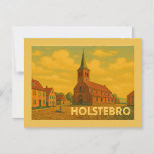 Holstebro Denmark Giacometti Postcard