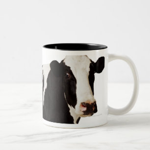Holstein Cow Bos taurus Two-Tone Coffee Mug
