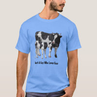 Holstein Cow & Cute Calf Personalise Your Text