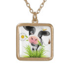 Holstein cow in grass