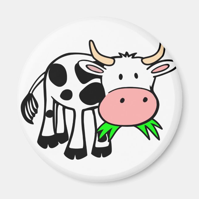 Holstein cow magnet (Front)