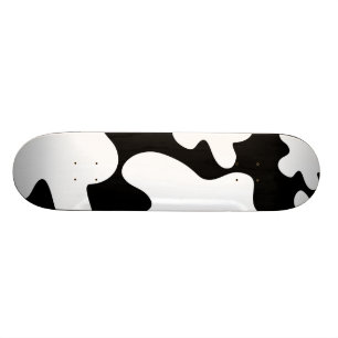 holstein cow pattern copy skateboard