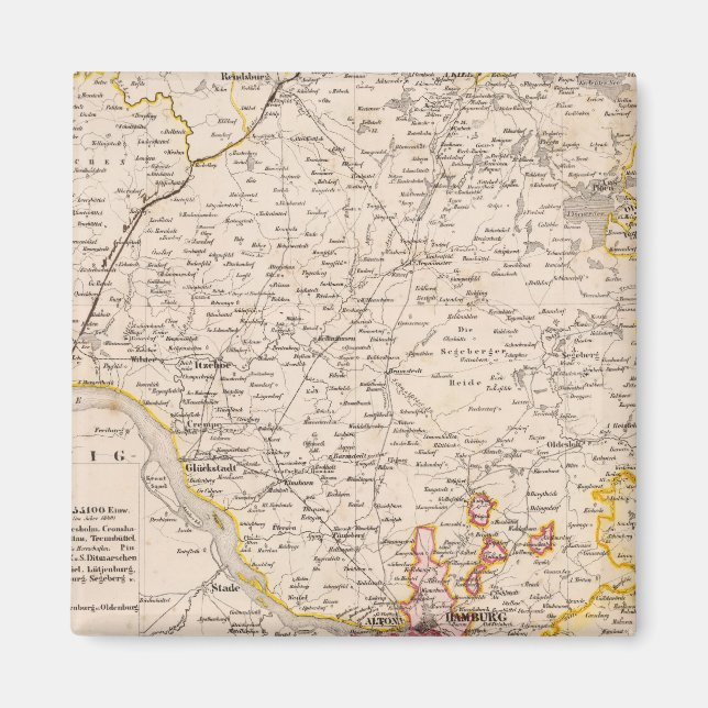 Holstein, Germany 2 Magnet (Front)