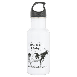 Holstein Thought Cow Customise It 532 Ml Water Bottle