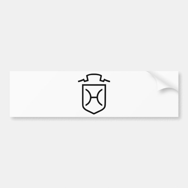 holsteiner bumper sticker (Front)