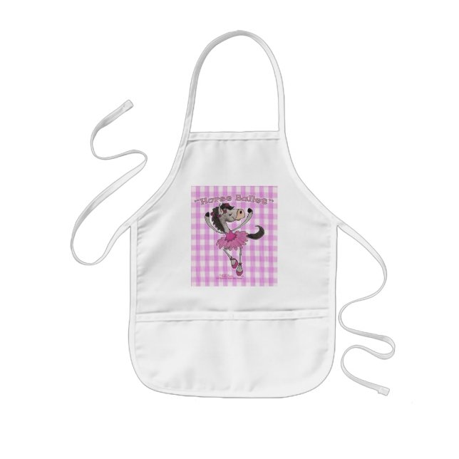 Holsteiner Horse Ballet Kids Apron (Front)