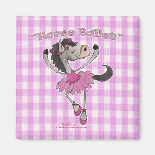 Holsteiner Horse Ballet Magnet