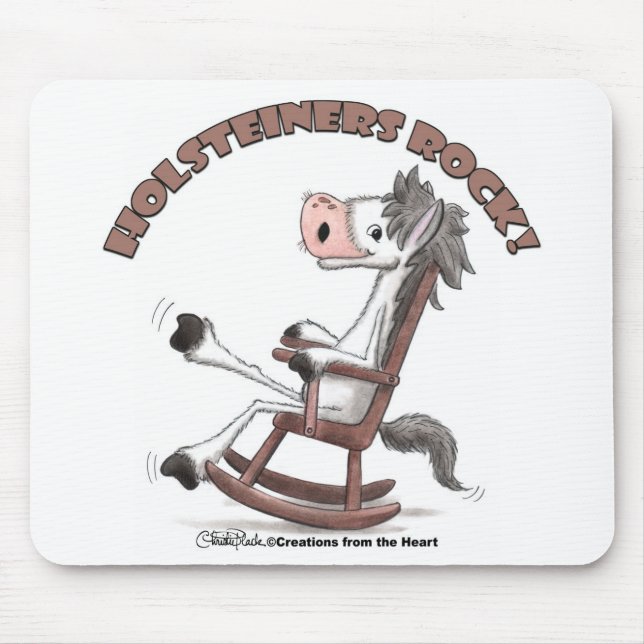 Holsteiners Rock! Mouse Pad (Front)