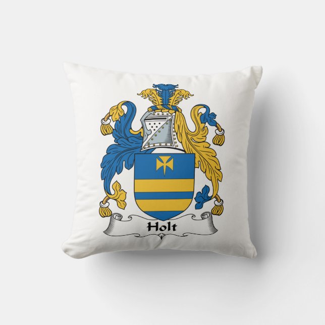 Holt Family Crest Cushion (Front)