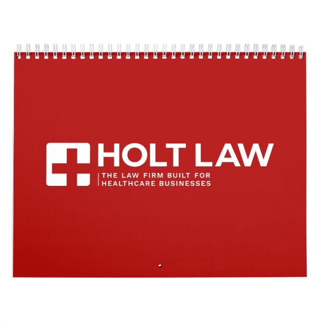 Holt Law Calendar (Cover)