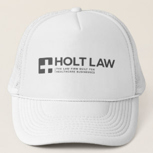 Holt Law Grey Print Trucker Hat
