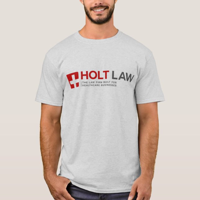 Holt Law Men T-Shirt (Front)