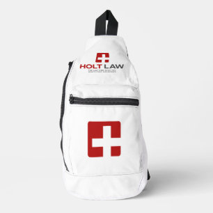 Holt Law Print Cut Sew Sling Bag