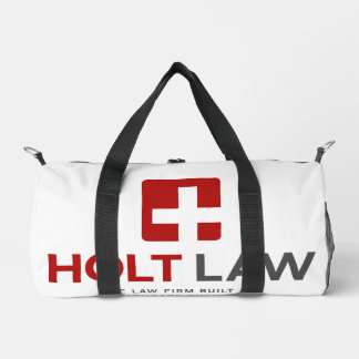 Holt Law Print Cut Sew Small Duffel Bag