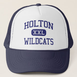 Holton - Wildcats - High School - Holton Kansas Trucker Hat
