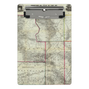 Holt's New Map, Wyoming Mini Clipboard
