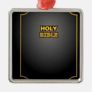 Holy Bible Metal Tree Decoration