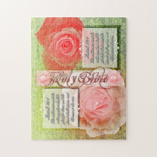 Holy Bible Puzzle – 252 Piece Christian Jig-Puzzle (Vertical)