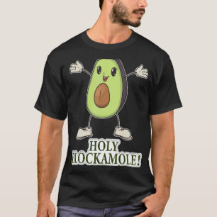 Holy Blockamole Beach Volleyball Players Avocado T-Shirt