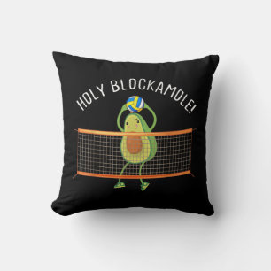 Holy Blockamole Volleyball Cute Fun  Cushion