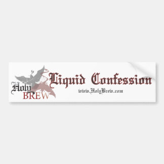 Holy Brew bumper sticker