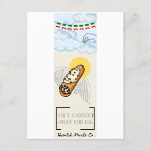 Holy Cannoli Post Card
