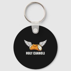 Holy Cannoli Tri-blend Funny Quote  Key Ring