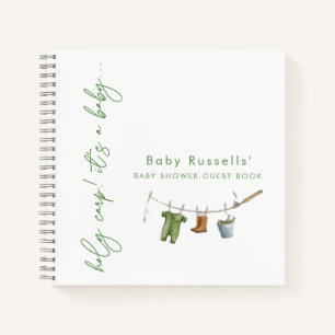 Holy Carp, it's a Baby Shower Guest Book