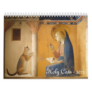 Holy Cats and Saints Calendar