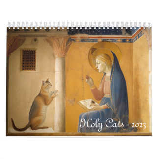 Holy Cats and Saints Calendar