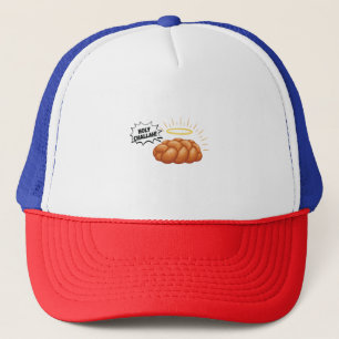 Holy Challah Hanukkah Jewish Jew Bread Trucker Hat