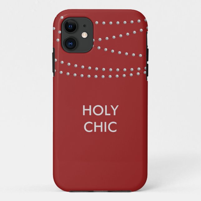 Holy Chic Pearls iPhone 5 Case-Mate Barely There Case (Back)
