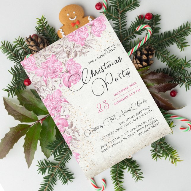 Holy Christmas New Year Shower Brunch Party Invitation (Creator Uploaded)