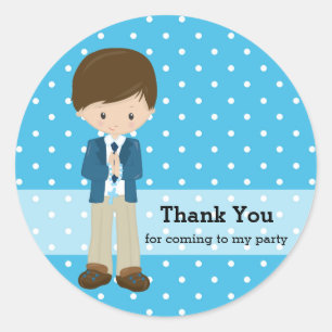 Holy Communion Classic Round Sticker