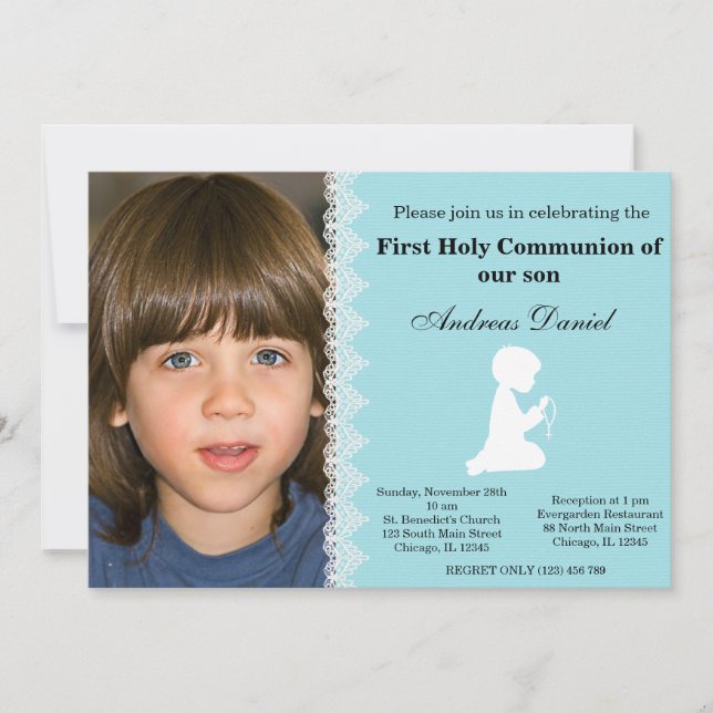 Holy Communion Invitation (Front)