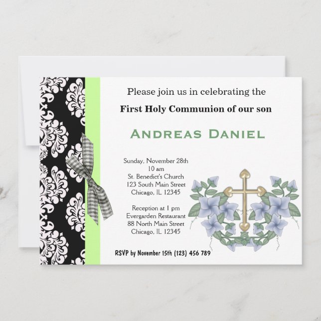 Holy Communion Invitation (Front)
