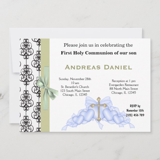 Holy Communion Invitation (Front)