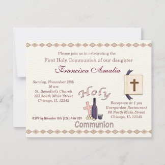 Holy Communion Invitation