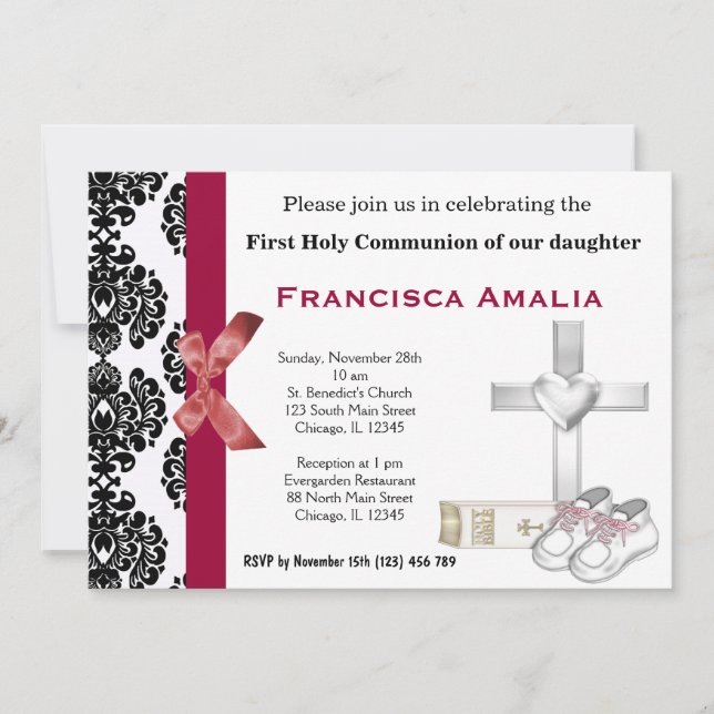Holy Communion Invitation (Front)