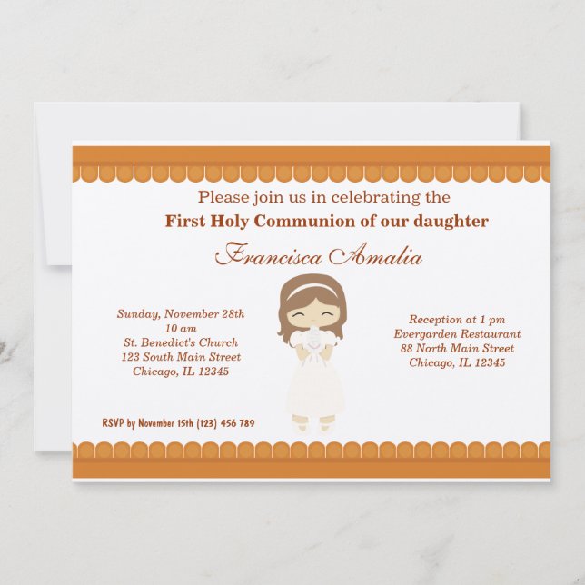 Holy Communion Invitation (Front)