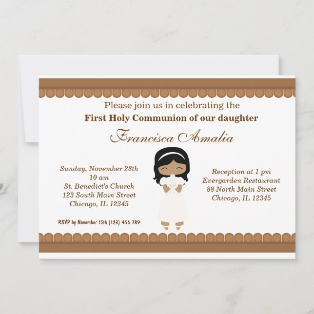Holy Communion Invitation (Front)