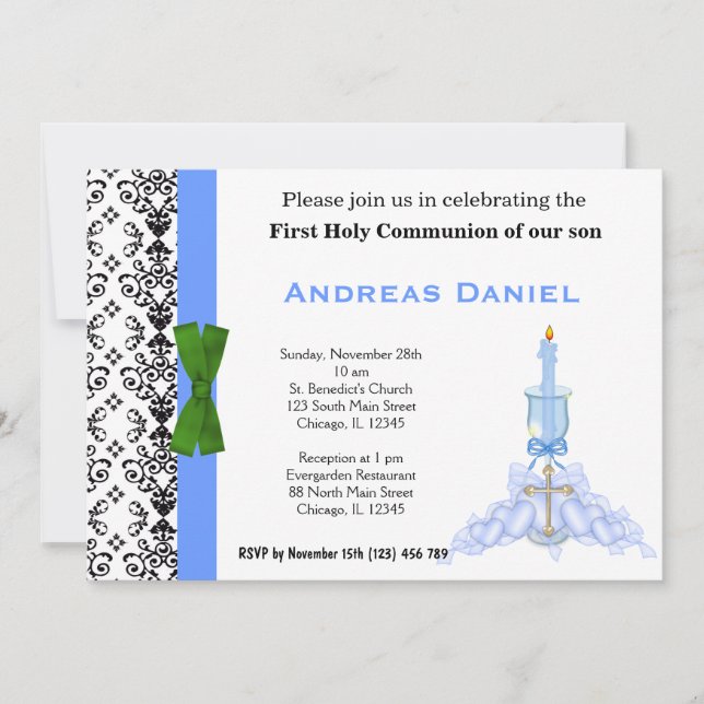 Holy Communion Invitation (Front)