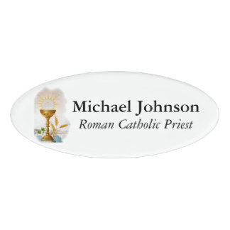 Holy communion name tag