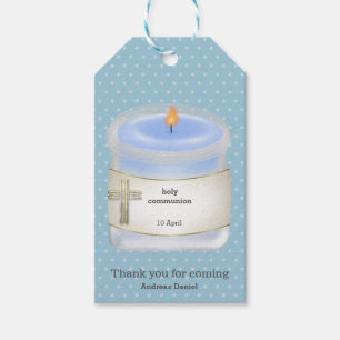 Holy Communion Thank You * Choose background colou Gift Tags